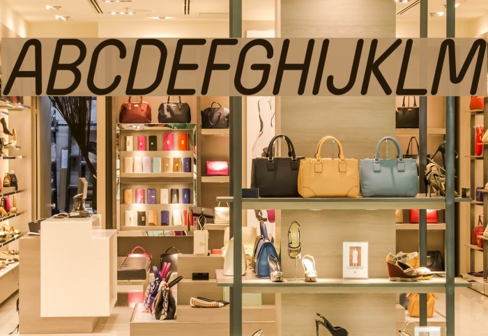 Wida Round SmallCaps Demo Italic Font examples