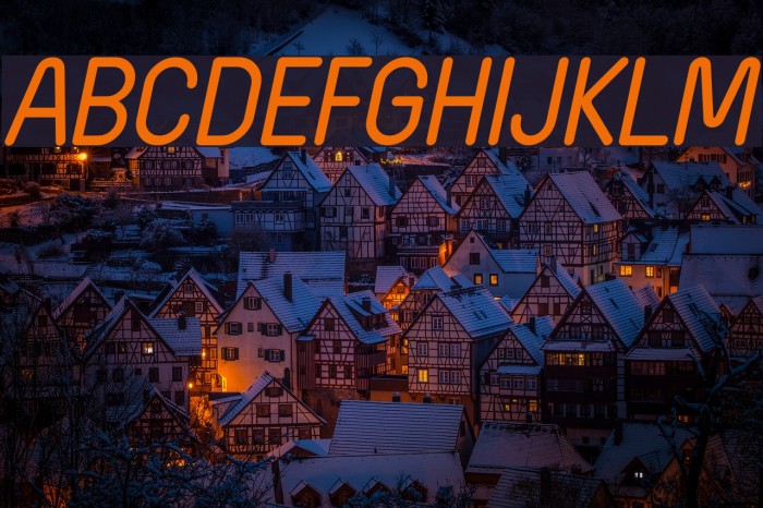 Wida Round SmallCaps Demo Italic Font examples