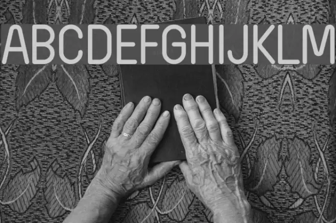 Wida Round SmallCaps Demo Font examples