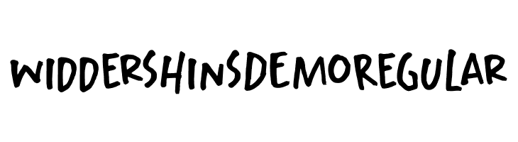 Widdershins DEMO Regular  baixar fontes gratis