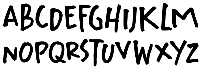 Widdershins DEMO Regular Font LOWERCASE