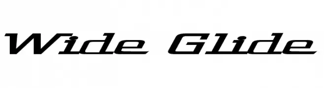 Wide Glide  Frei Schriftart Herunterladen