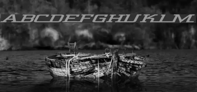 Wide Glide Font examples