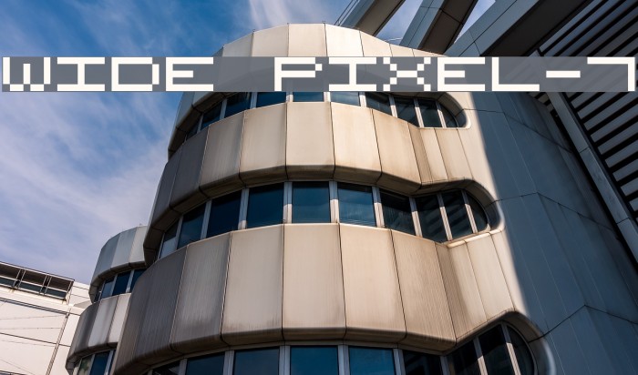 Wide Pixel-7 لخطوط تنزيل examples