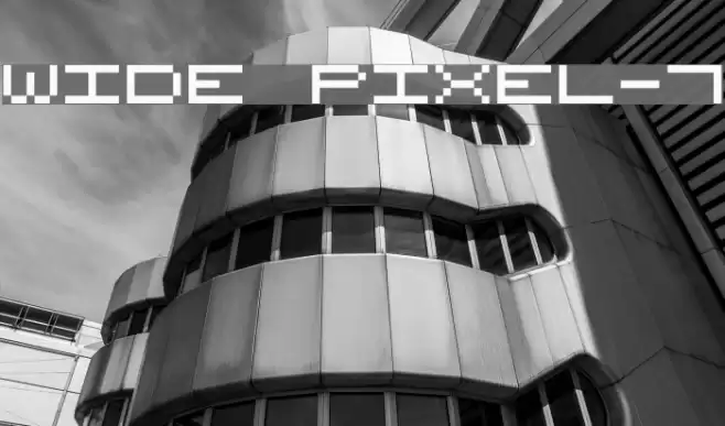 Wide Pixel-7 خط examples