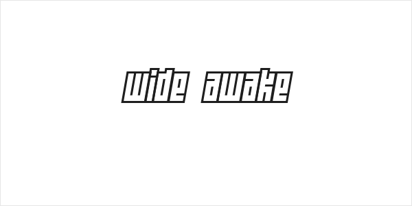 Wide awake Logo