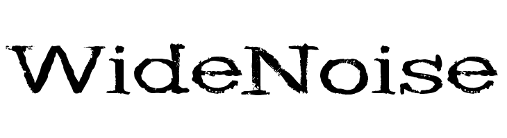 WideNoise  नि: शुल्क फ़ॉन्ट्स डाउनलोड