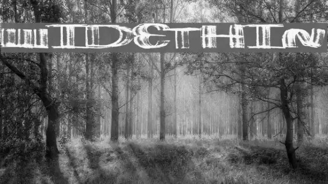 WideThin Font examples