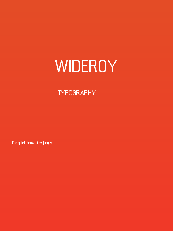 Wideroy Poster
