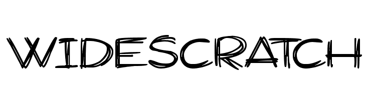 Widescratch Font