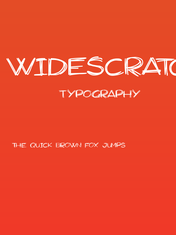 Widescratch Poster