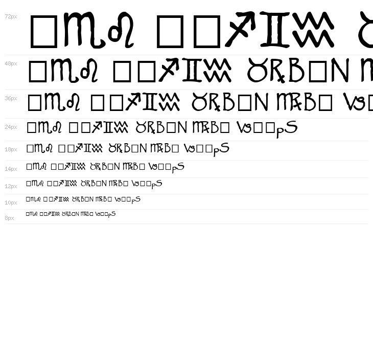 Widget Bold Waterfall
