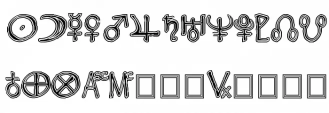 Widget ExtraBold Schriftart Groß