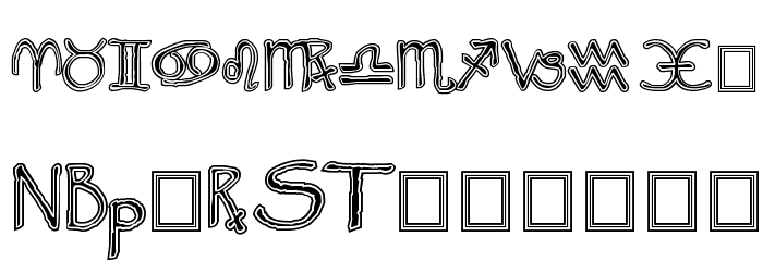 Widget ExtraBold Шрифта строчной