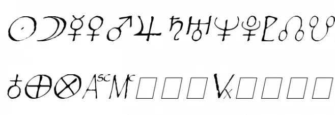 Widget Italic Font Litere mari
