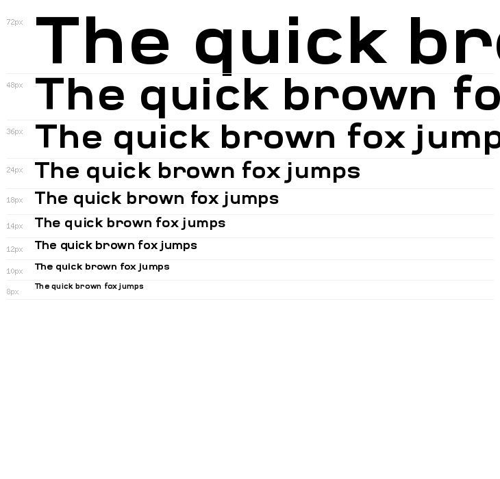 Widolte Bold Demo Waterfall