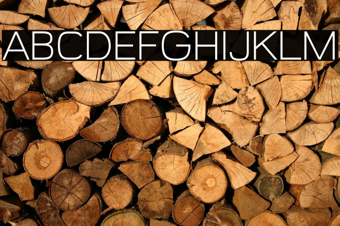 Widolte Light Demo Font examples