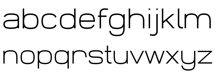Widolte Light Demo Font LOWERCASE