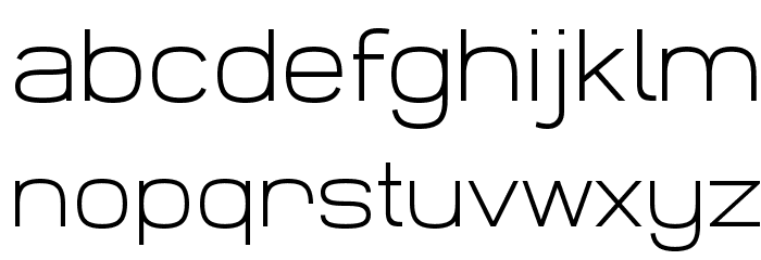 Widolte Light Demo Font LOWERCASE