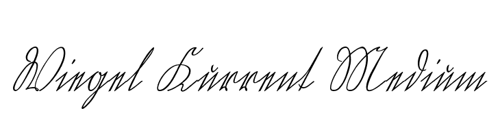 Wiegel Kurrent Medium Font