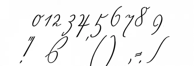 Wiegel Kurrent Medium Font OTHER CHARS