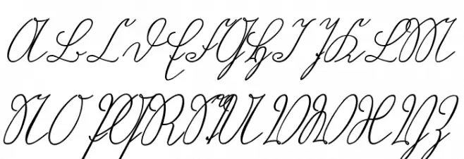 Wiegel Kurrent Medium Schriftart Groß