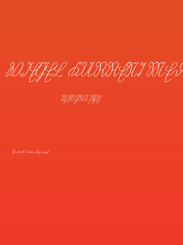 Wiegel Kurrent Medium Poster