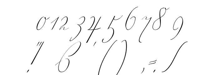Wiegel Kurrent Font OTHER CHARS