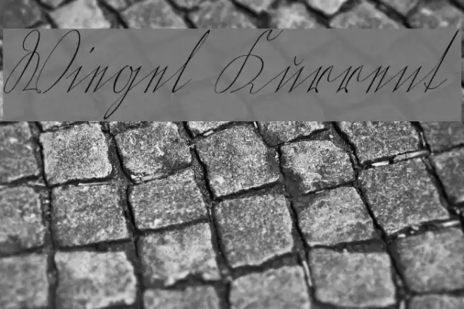 Wiegel Kurrent Font examples