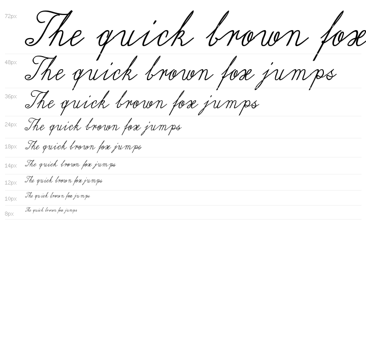 Wiegel Latein Medium Regular Waterfall