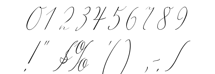 Wiegel Latein Font OTHER CHARS