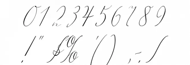 Wiegel Latein Font OTHER CHARS