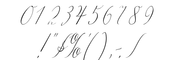 Wiegel Latein Font OTHER CHARS