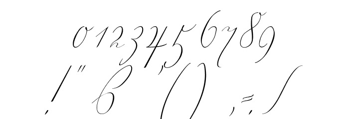 WiegelKurrent Font OTHER CHARS