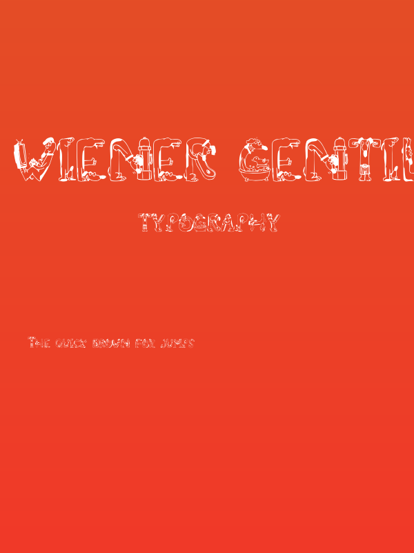 Wiener Gentil Toutou Poster