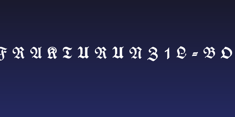 WieynckFrakturUNZ1L-BoldItalic Social Header