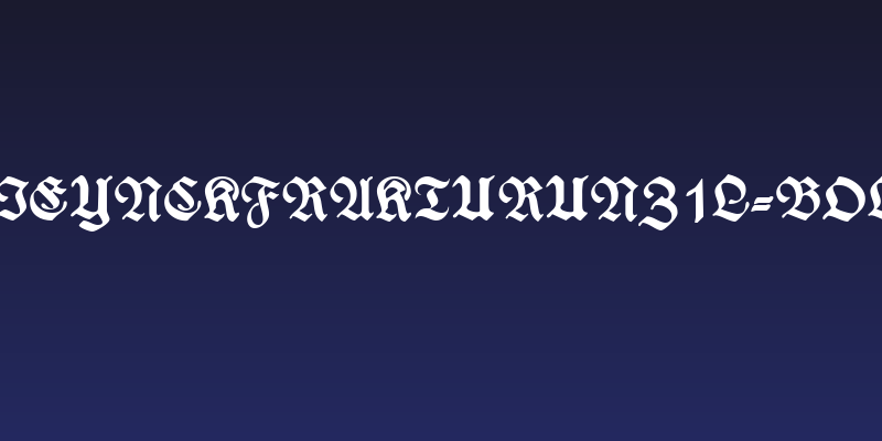 WieynckFrakturUNZ1L-Bold Social Header