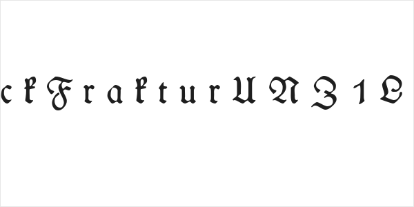 WieynckFrakturUNZ1L-Italic Logo