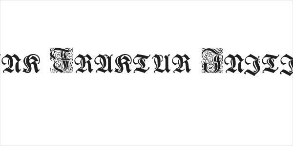 Wieynk Fraktur Initialen Logo