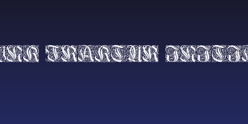 Wieynk Fraktur Initialen Social Header