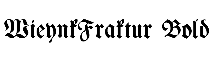 WieynkFraktur Bold Font