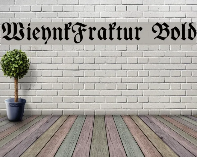 WieynkFraktur Bold Example 2