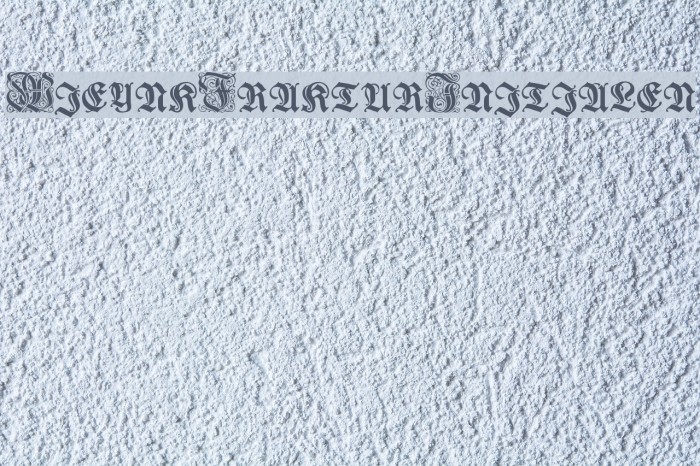 WieynkFrakturInitialen Font examples