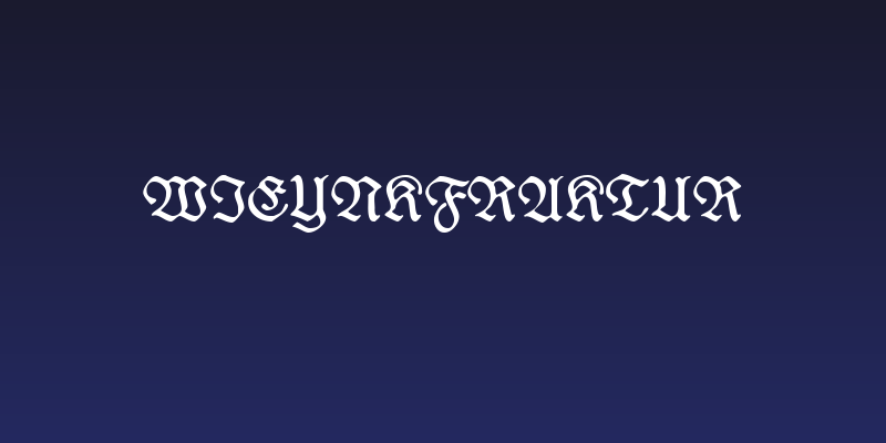 WieynkFraktur Social Header