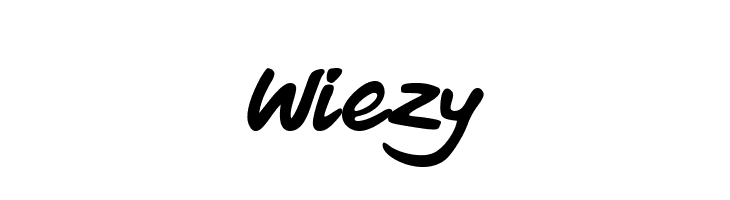 Wiezy  Скачать бесплатные шрифты
