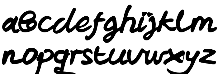 Wiezy Font LOWERCASE