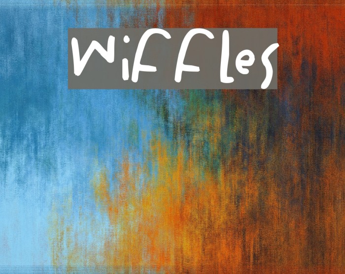 Wiffles Font examples
