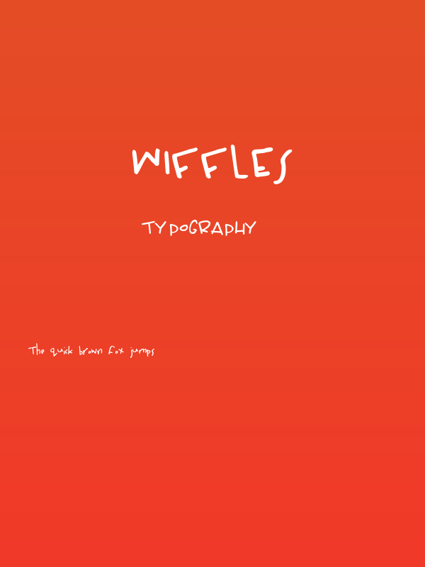 Wiffles Poster