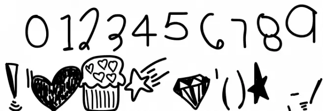 WifiLoveBoo Font OTHER CHARS