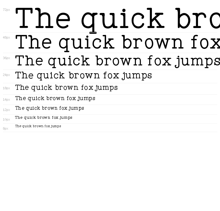 WigendaTypewrite-SemiBold Waterfall